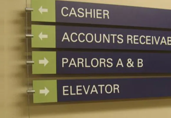wayfinding signs