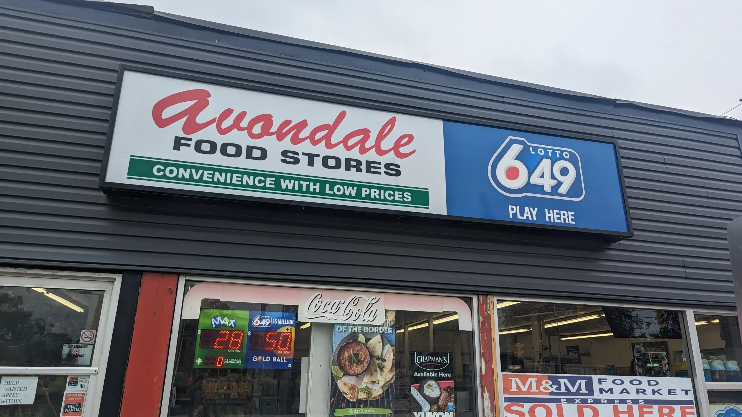 Avondale sign box