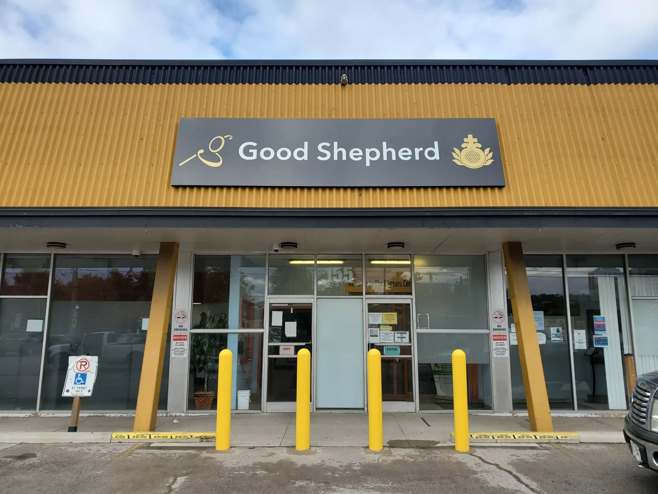 Good Sheppard Panel Sign