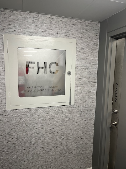 FHC frosted vinyl signage