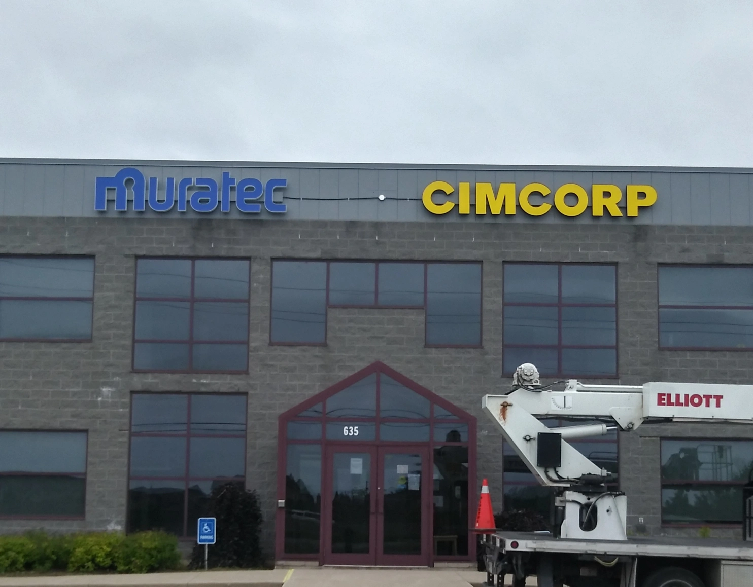 Muratec & Cimcorp channel letters